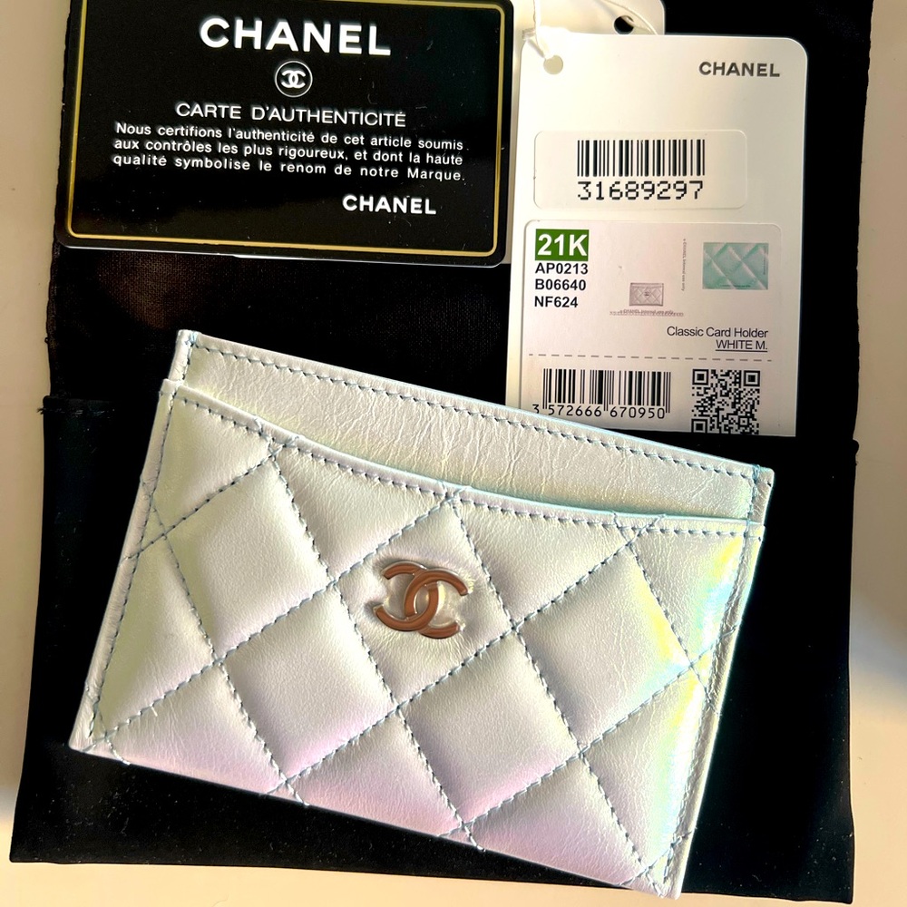 Chanel card holder NEW
